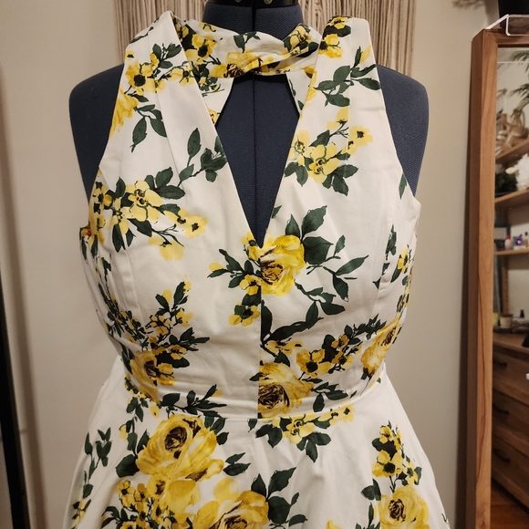 Retro Modcloth Ixia floral A-line dress with pockets! - Picture 9 of 10